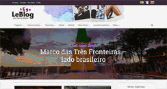 Desktop Screenshot of leblog.com.br
